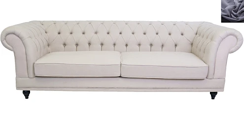 купить Диван мягкий арт-деко Neylan темно серый