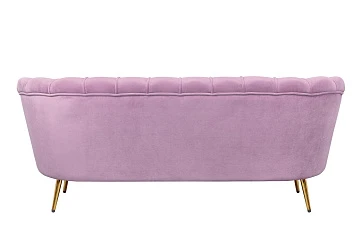 Диван ракушка Pearl Triple Pink в интерьере