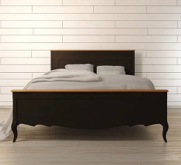 купить Кровать "Leontina Black" 160x200 арт ST9341/16BLK