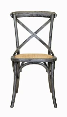 купить красивый Стул Cross Back Silver