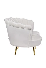 стильное Кресло ракушка Pearl Beige