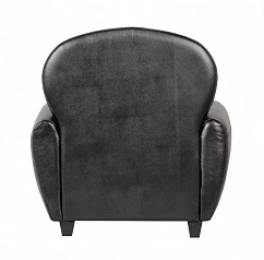 Кожаное кресло черное Flog на заказ