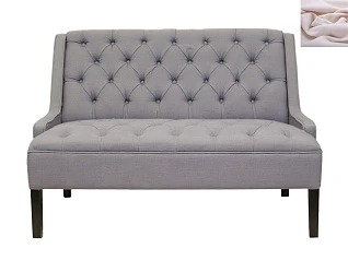 стильный Американский диван Sommet розовый