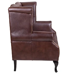 купить Кожаный дизайнерский диван лофт Royal Sofa Brown
