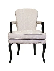 Мягкое полукресло с подлокотниками Anver Beige and Black в интерьере