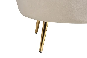 купить красивое Низкое кресло ракушка Pearl Taupe